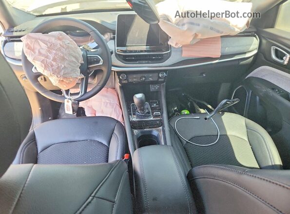 3C4NJDBN5ST602207 2025 JEEP COMPASS White Вид панелі приладів