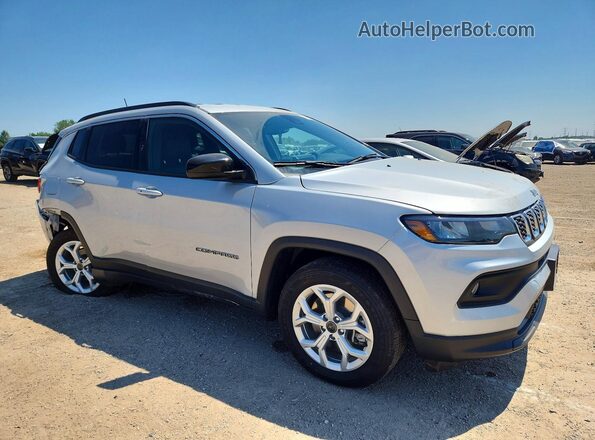 3C4NJDBN5ST609299 2025 JEEP COMPASS Silver Front right