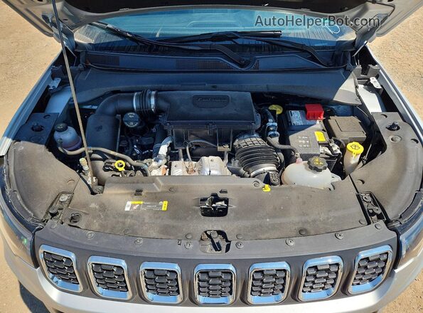 3C4NJDBN5ST609299 2025 JEEP COMPASS Silver Engine compartment view