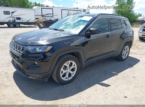 3C4NJDBN6RT118556 2024 JEEP COMPASS Black Առջևի ձախ երեք քառորդ տեսարան