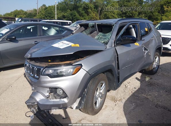 3C4NJDBN7RT605216 2024 JEEP COMPASS Gray Front left