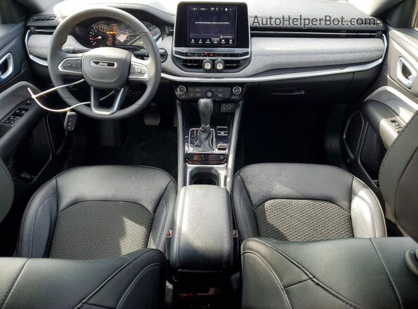 3C4NJDBN7ST566875 2025 JEEP COMPASS Black Вид панелі приладів