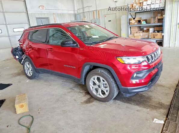 3C4NJDBN7ST609143 2025 JEEP COMPASS Burgundy Delantero derecho