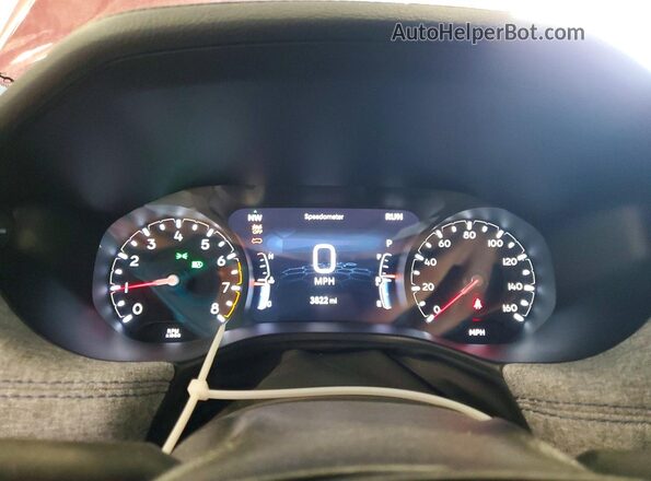 3C4NJDBN7ST609143 2025 JEEP COMPASS Burgundy Vista del cuadro de instrumentos