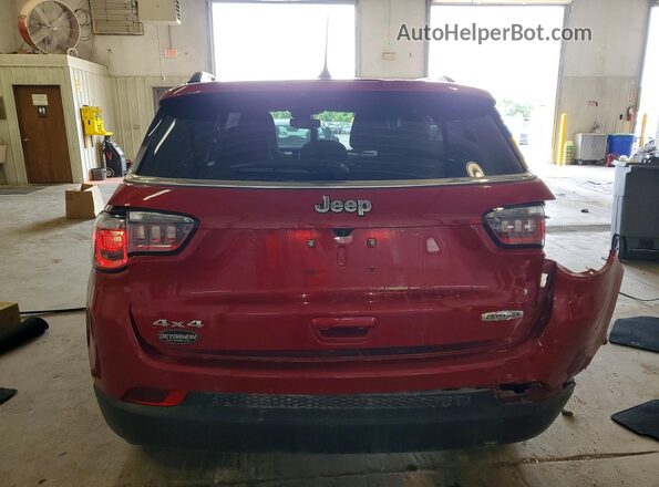 3C4NJDBN7ST609143 2025 JEEP COMPASS Burgundy Vista trasera