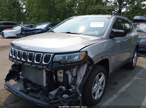 3C4NJDBN8PT516106 2023 JEEP COMPASS Серый Передняя левая четверть
