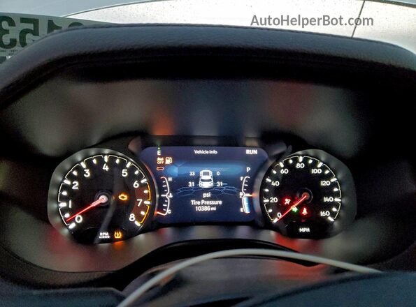 3C4NJDBN8ST552029 2025 JEEP COMPASS Silver Instrument cluster view