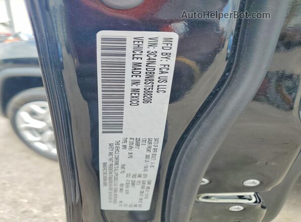 3C4NJDBN8ST588206 2025 JEEP COMPASS Черный Вид наклейки с VIN-кодом