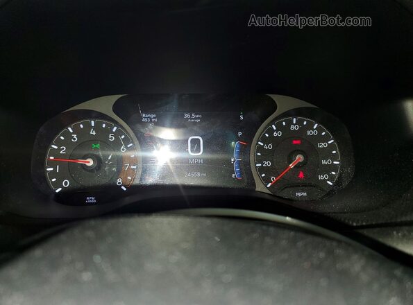 3C4NJDBN8TT160606 2026 JEEP COMPASS Silver Widok zestawu wskaźników