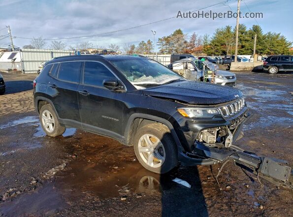 3C4NJDBN9PT504224 2023 JEEP COMPASS Черный Передняя правая четверть