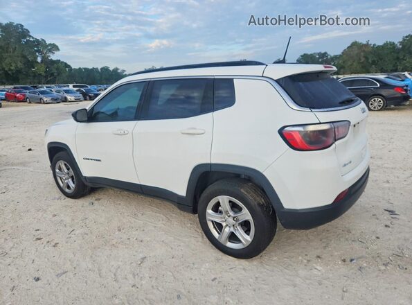 3C4NJDBNXPT516883 2023 JEEP COMPASS White Trasero izquierdo