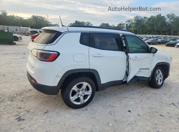 3C4NJDBNXPT516883 2023 JEEP COMPASS White Trasero derecho