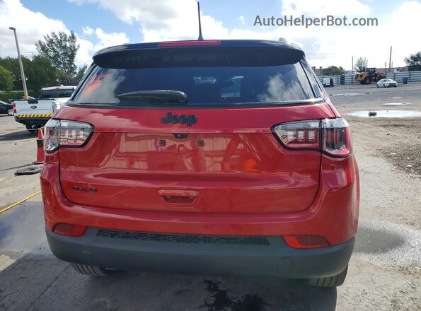 3C4NJDBNXPT528726 2023 JEEP COMPASS Red Вид ззаду