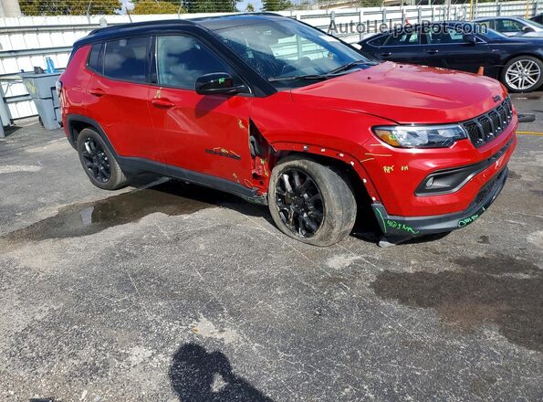 3C4NJDBNXPT528726 2023 JEEP COMPASS Red Передня права чверть