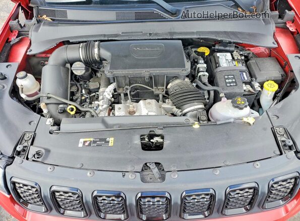 3C4NJDBNXPT528726 2023 JEEP COMPASS Red Вид задньої частини салону