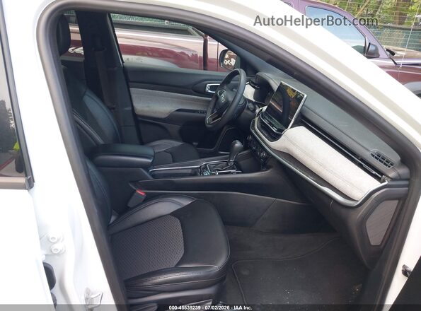 3C4NJDBNXRT100884 2024 JEEP COMPASS White წინა სალონის ხედი