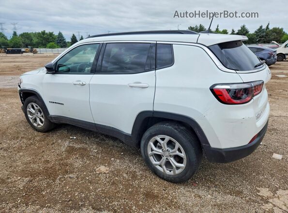 3C4NJDBNXRT127180 2024 JEEP COMPASS White Задня ліва чверть