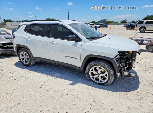 3C4NJDBNXST559810 2025 JEEP COMPASS White Передня права чверть