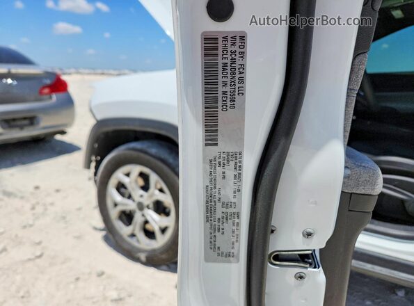 3C4NJDBNXST559810 2025 JEEP COMPASS White Вид наклейки з VIN-кодом