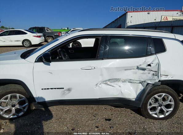 3C4NJDBNXST603708 2025 JEEP COMPASS White Դիմացի տեսք
