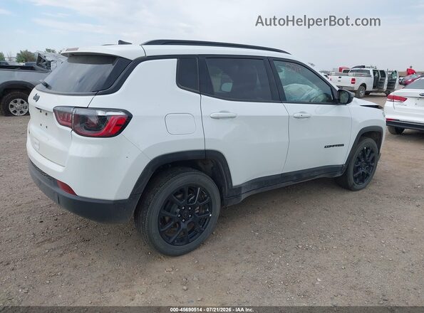 3C4NJDBNXST618080 2025 JEEP COMPASS White Trasero derecho