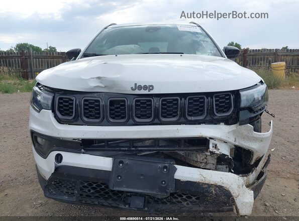 3C4NJDBNXST618080 2025 JEEP COMPASS White Vista interior trasera