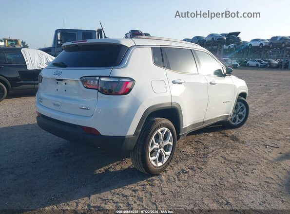 3C4NJDBNXTT189959 2026 JEEP COMPASS White Trasero derecho
