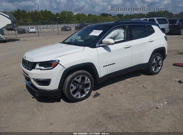 3C4NJDCB0JT231993 2018 JEEP COMPASS White Vista tres cuartos delantera izquierda