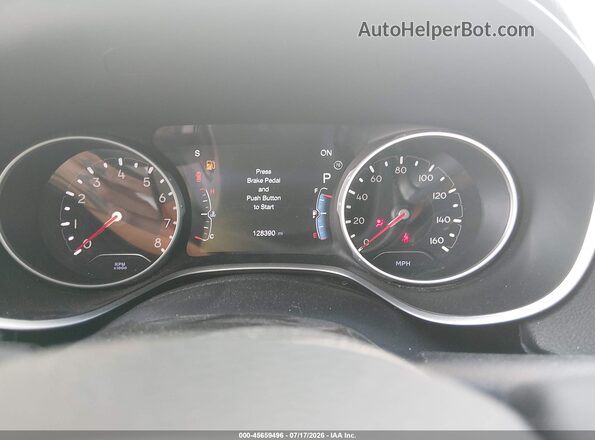 3C4NJDCB0JT231993 2018 JEEP COMPASS White Vista de los asientos traseros