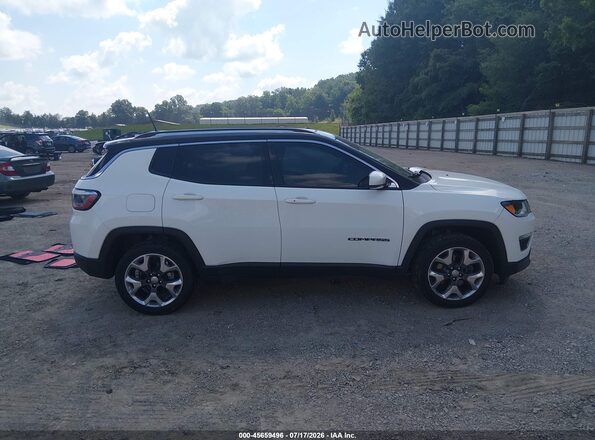 3C4NJDCB0JT231993 2018 JEEP COMPASS White Vista interior trasera