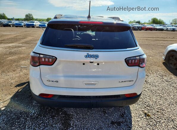 3C4NJDCB0JT412740 2018 JEEP COMPASS White Vista trasera