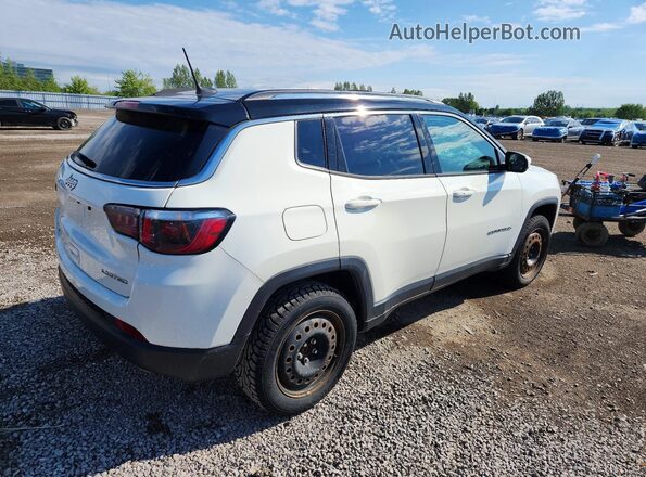 3C4NJDCB0JT412740 2018 JEEP COMPASS White Trasero derecho