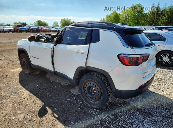 3C4NJDCB0JT412740 2018 JEEP COMPASS White Trasero izquierdo