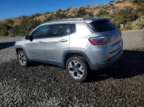 3C4NJDCB0JT442434 2018 JEEP COMPASS Silver Trasero izquierdo