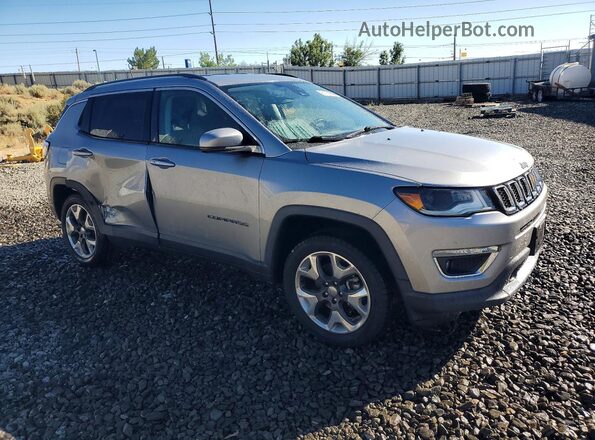 3C4NJDCB0JT442434 2018 JEEP COMPASS Silver Delantero derecho