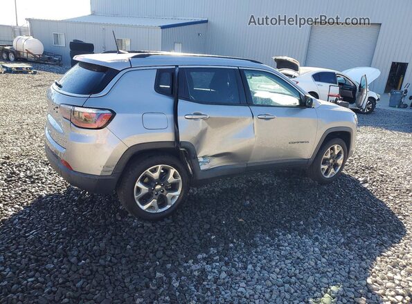 3C4NJDCB0JT442434 2018 JEEP COMPASS Silver Trasero derecho