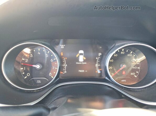 3C4NJDCB0JT442434 2018 JEEP COMPASS Silver Vista del cuadro de instrumentos