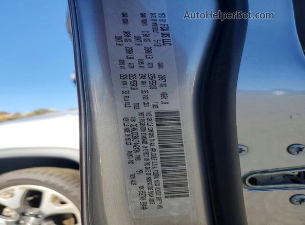 3C4NJDCB0JT442434 2018 JEEP COMPASS Silver Vista de la etiqueta del VIN
