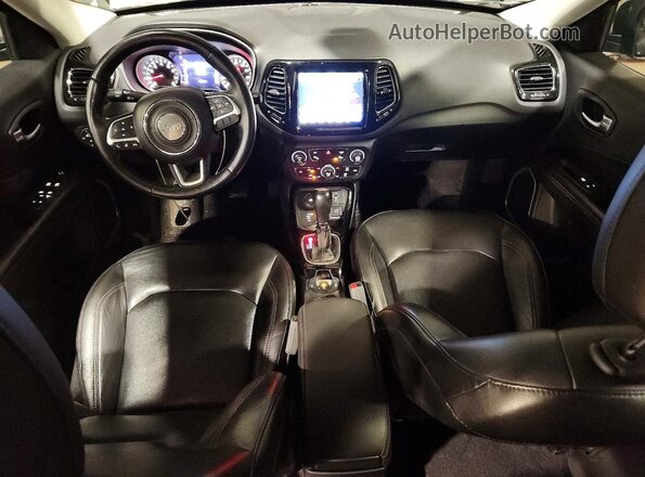 3C4NJDCB0JT492606 2018 JEEP COMPASS Black Առջևի վահանակի տեսք