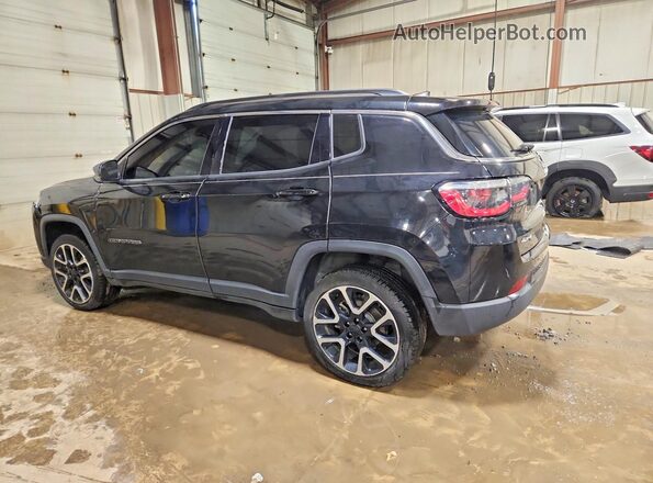 3C4NJDCB0JT492606 2018 JEEP COMPASS Black Հետևի ձախ