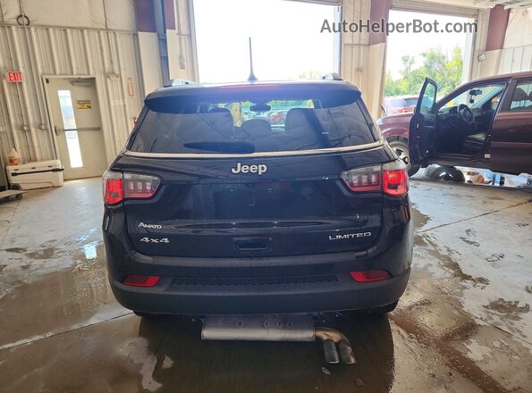 3C4NJDCB0KT673965 2019 JEEP COMPASS Black Вид ззаду