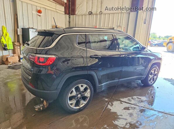 3C4NJDCB0KT673965 2019 JEEP COMPASS Black Задня права чверть