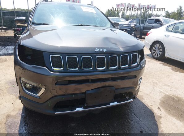 3C4NJDCB0KT771734 2019 JEEP COMPASS Серый Вид спереди