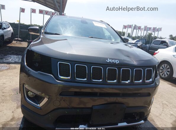 3C4NJDCB0KT771734 2019 JEEP COMPASS Серый Вид задней части салона