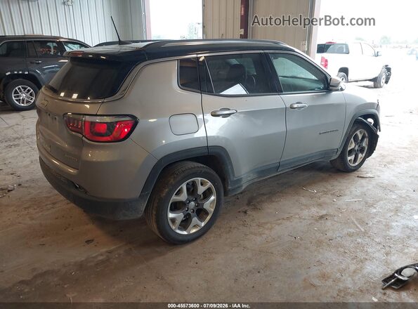 3C4NJDCB0LT127720 2020 JEEP COMPASS Серебряный Задняя правая четверть