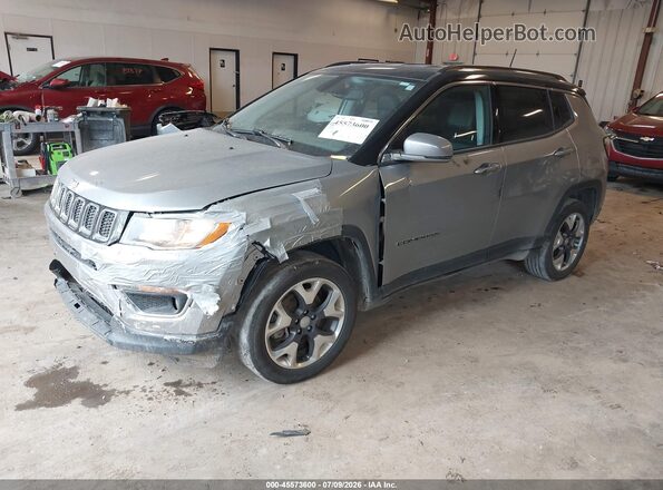 3C4NJDCB0LT127720 2020 JEEP COMPASS Серебряный Передняя левая четверть