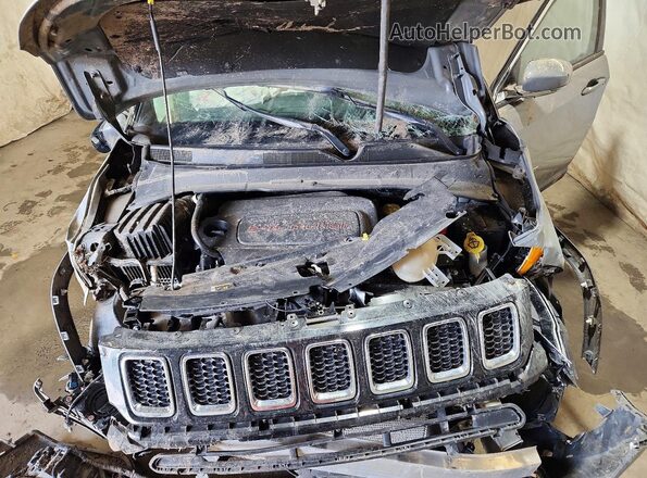 3C4NJDCB0LT245041 2020 JEEP COMPASS Black Vista del compartimento del motor