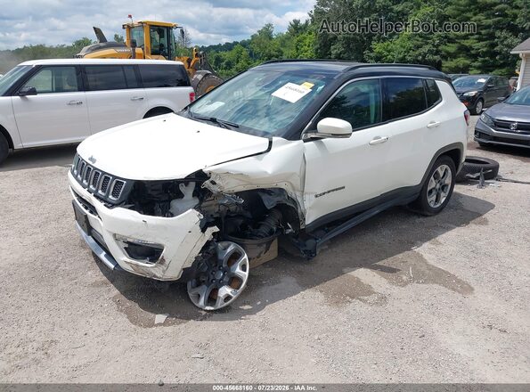3C4NJDCB0MT535720 2021 JEEP COMPASS White Przód lewy