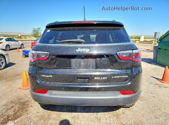 3C4NJDCB0MT600212 2021 JEEP COMPASS Black Rear view