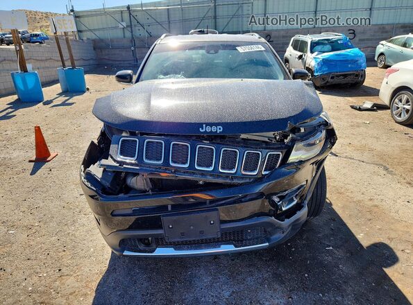 3C4NJDCB0MT600212 2021 JEEP COMPASS Black Front view